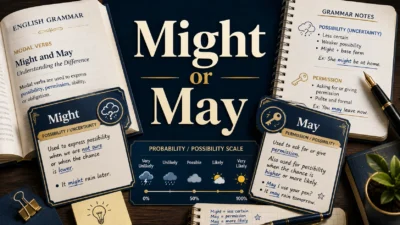 Might or May Meaning, Difference, Grammar & Correct Usage