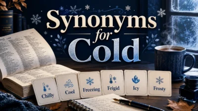 Synonyms for Cold 50+ Words for Chilly, Freezing & More