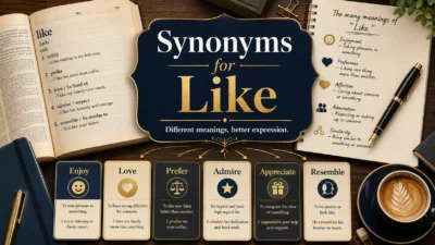 Synonyms for Like 50+ Words for Enjoy, Love, Prefer & Resemble