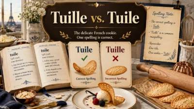 Tuille vs. Tuile Which Spelling Is Correct