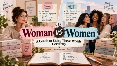 Woman vs Women A Guide to Using These Words Correctly