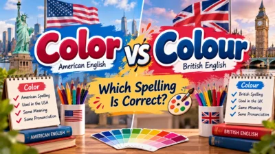 Color vs Colour Which Spelling Is Correct 🎨