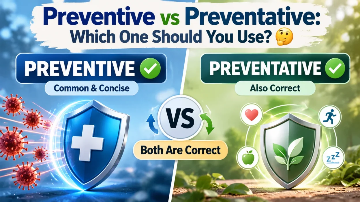 Preventive vs Preventative Which One Should You Use 🤔