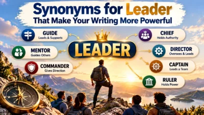 Synonyms for Leader That Make Your Writing More Powerful