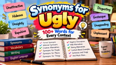Synonyms for Ugly: 100+ Words for Every Context 😬